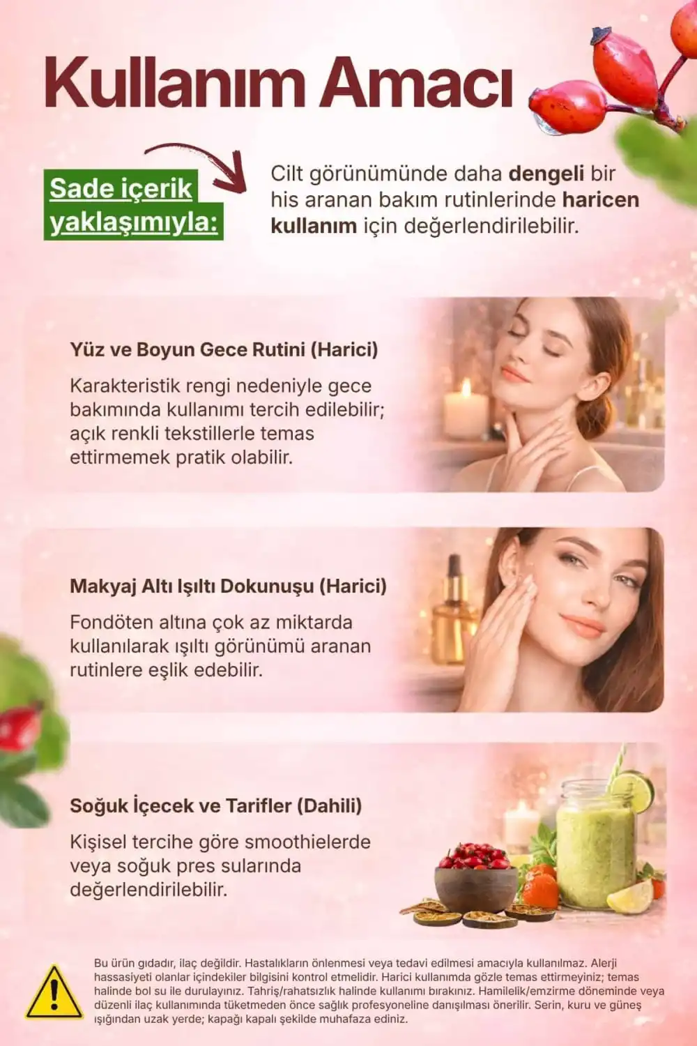 Kuşburnu Çekirdeği Yağı / 50 ml