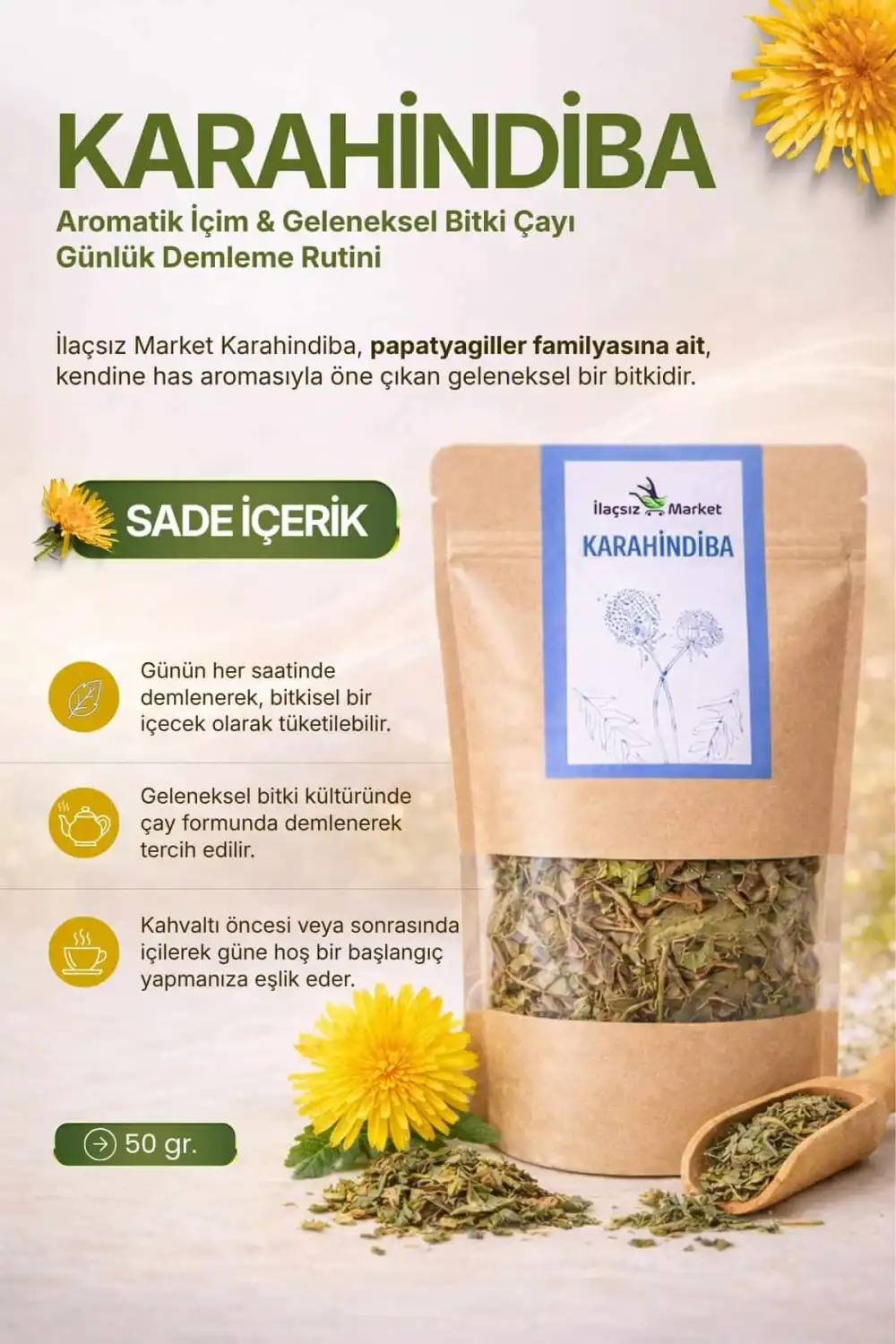 Karahindiba / 50 gr.