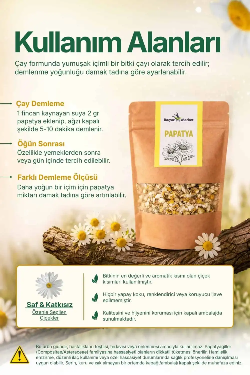 Papatya (Tıbbi) / 50 gr.