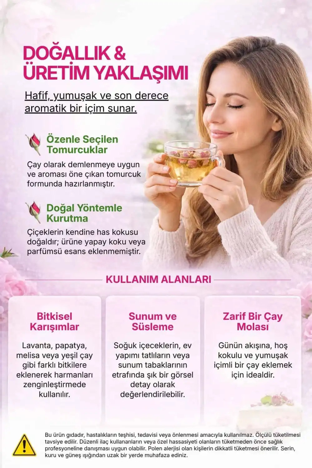 Gül Tomurcuk / 50 gr.