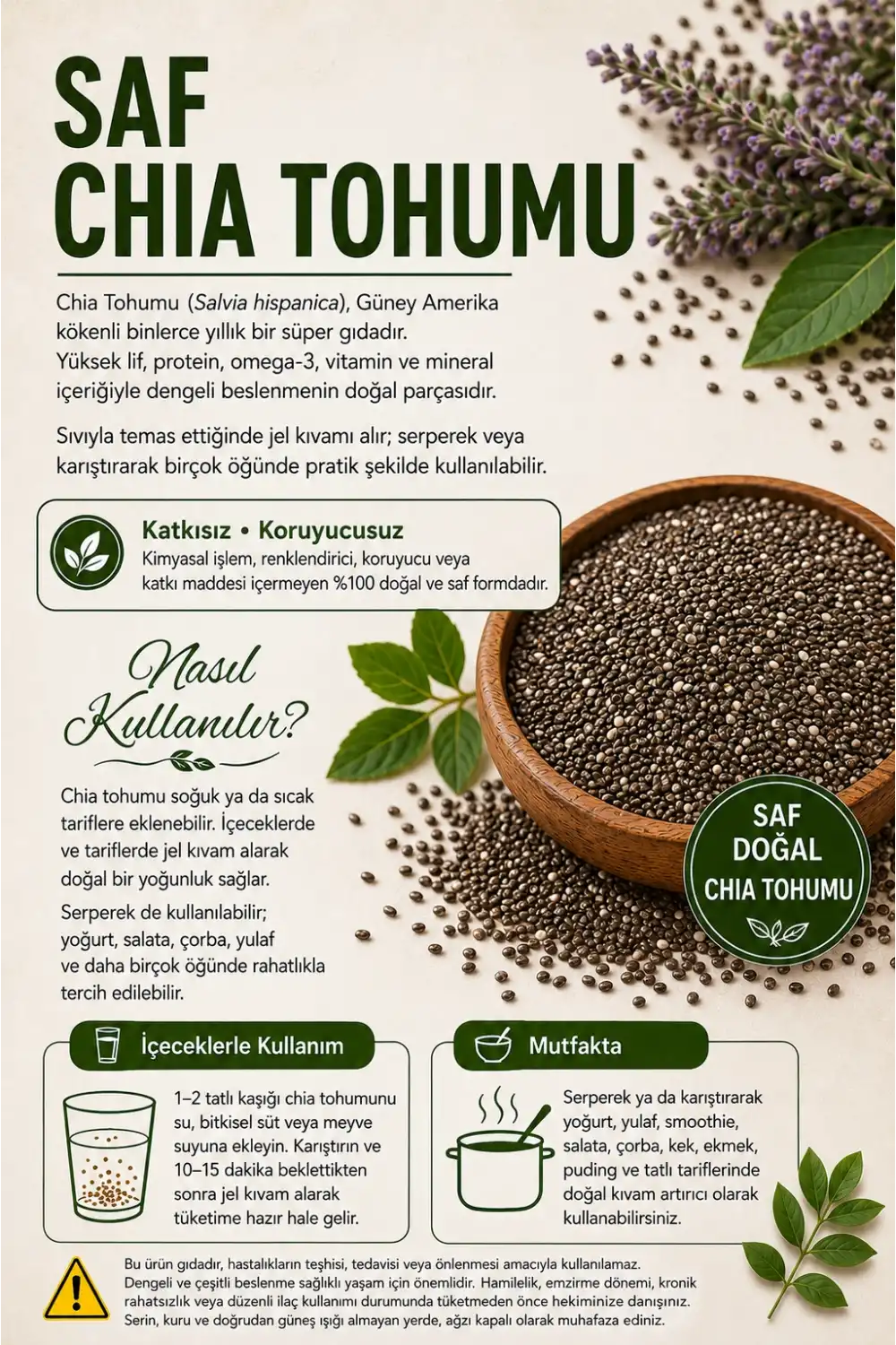 Chia Tohumu / 50 gr.
