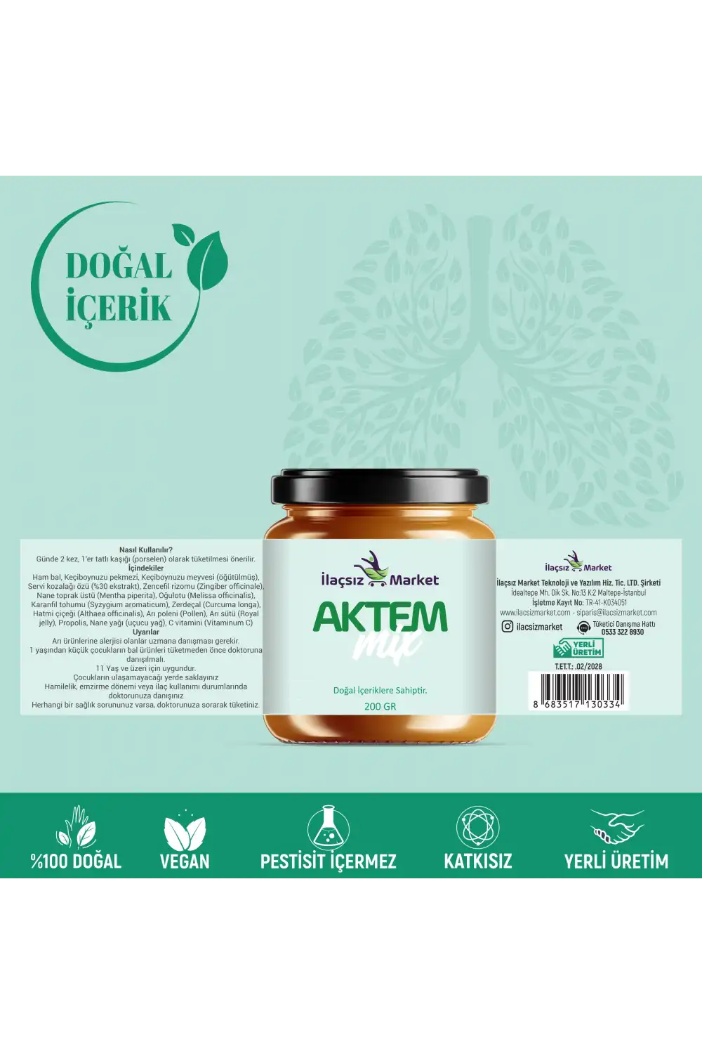 Aktem Macun / 200 gr.