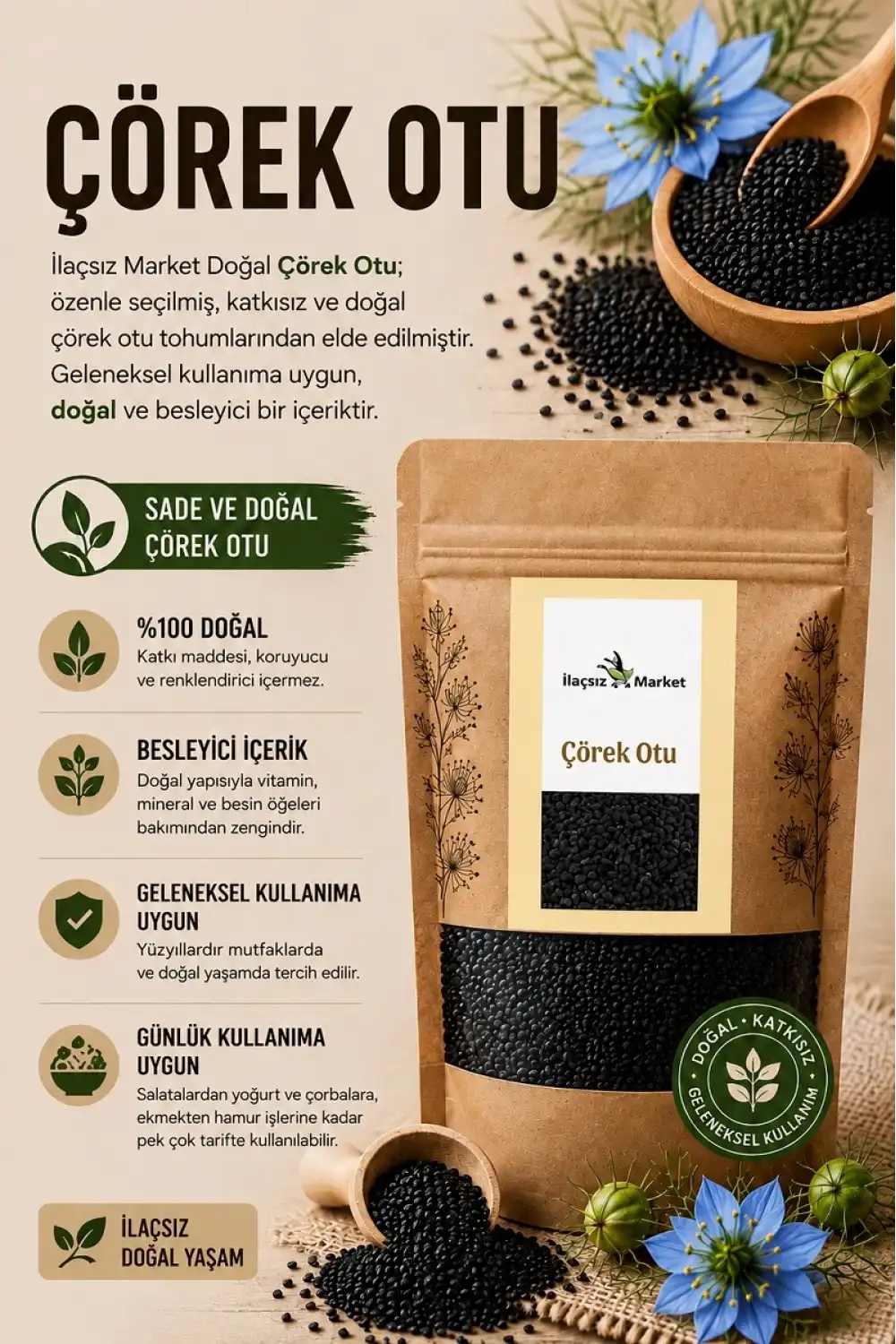 Çörekotu / 50 gr.