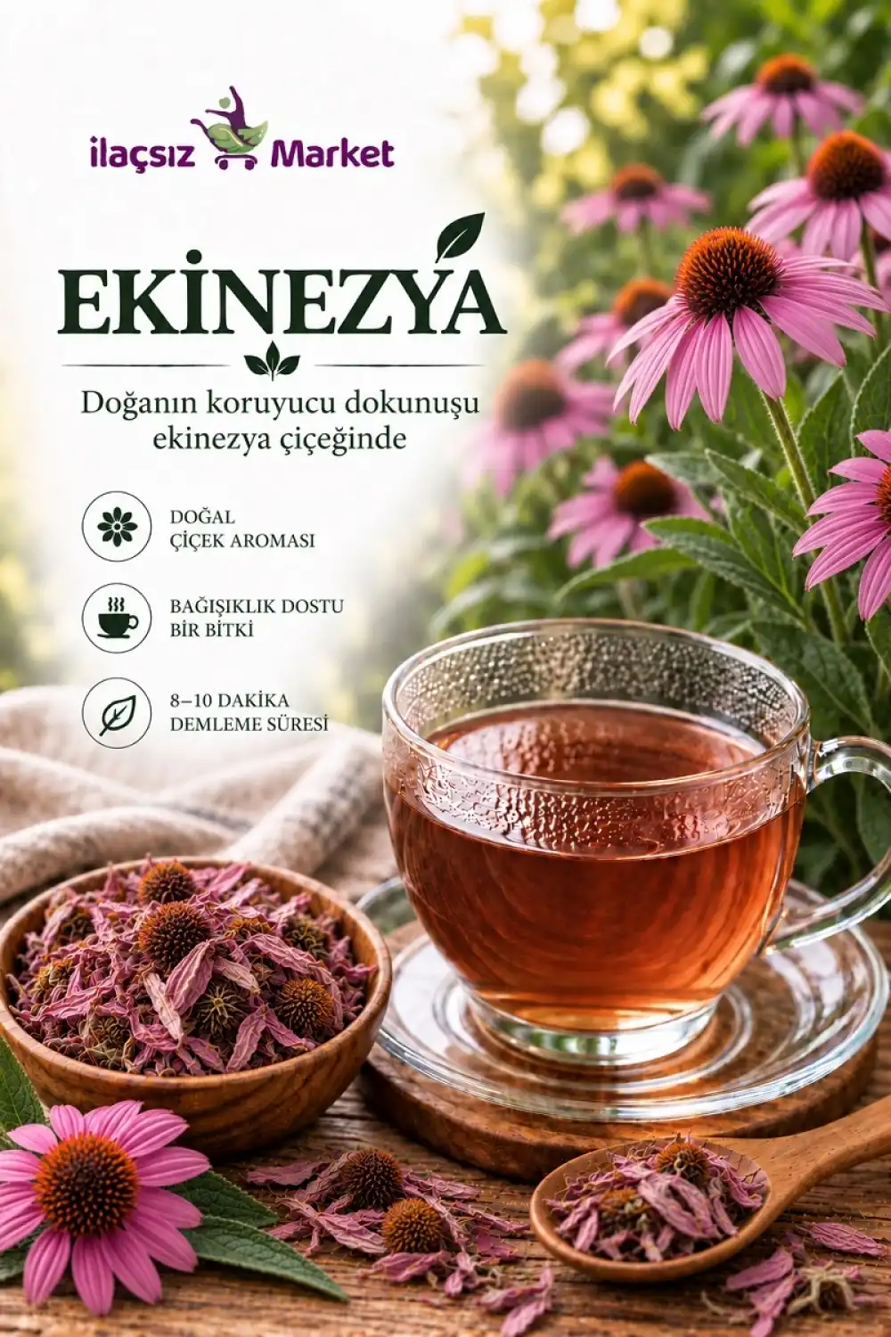 Ekinezya (Echinacea) / 50 gr
