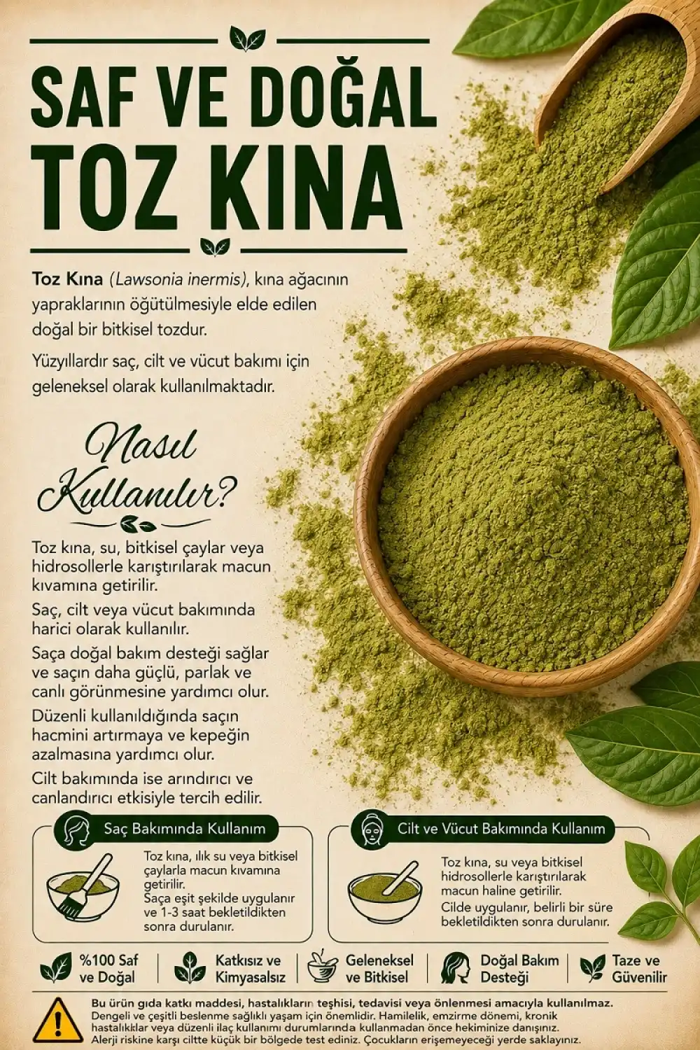 Kına (Toz) / 50 gr.