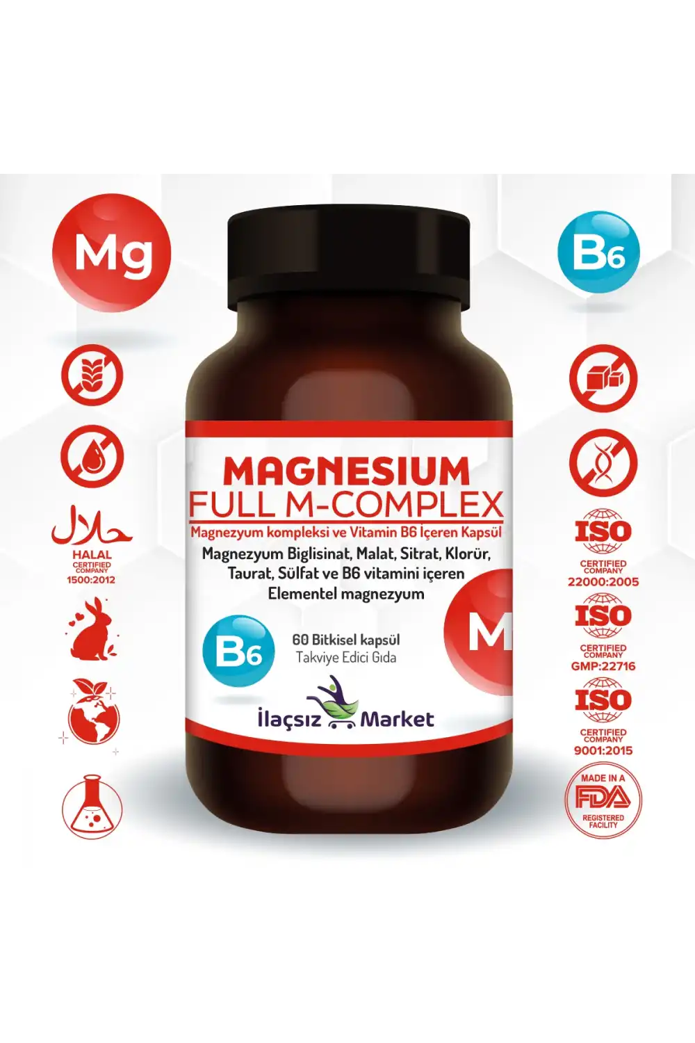 Muhteşem 3lü Sinerji Paketi: Magnezyum M-Complex + Selenyum S-Complex + Vegan D3K2