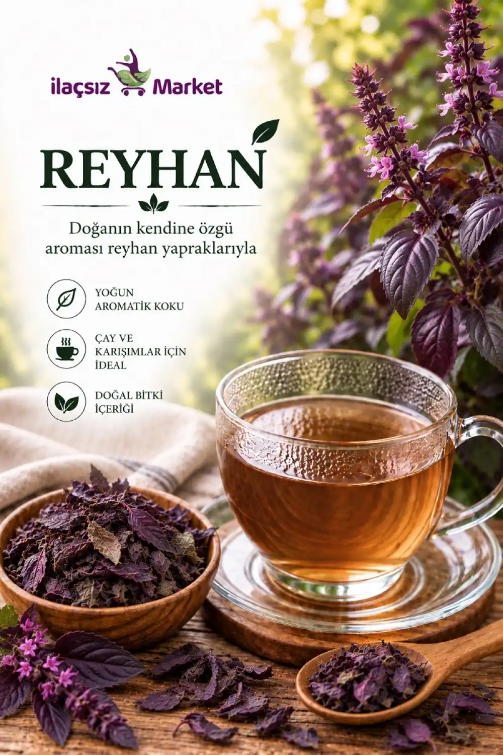 Reyhan (Ocimum Basilicum) / 50 gr