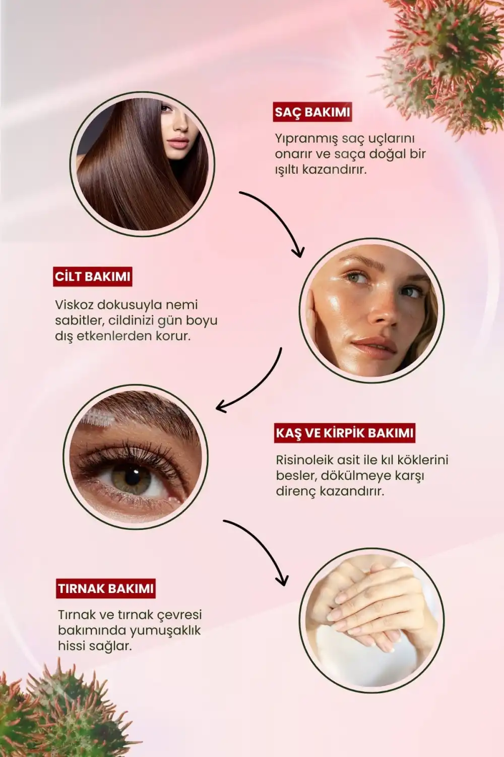 Soğuk Sıkım Hint Yağı (Castor Oil) - %100 Saf ve Heksansız