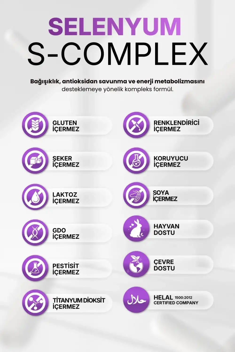 Zentravit Selenyum S-Complex Takviyesi / 120 Tablet 1 ALANA 1 BEDAVA