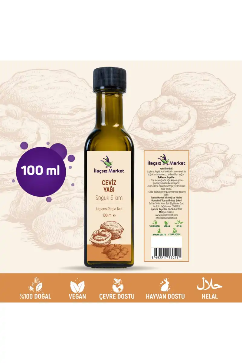 Ceviz Yağı / 100 ml.