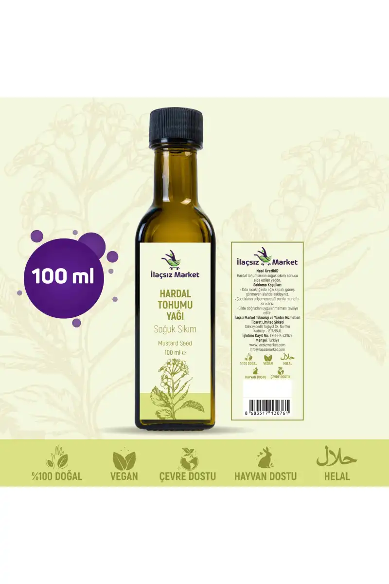 Hardal Tohumu Yağı / 100 ml