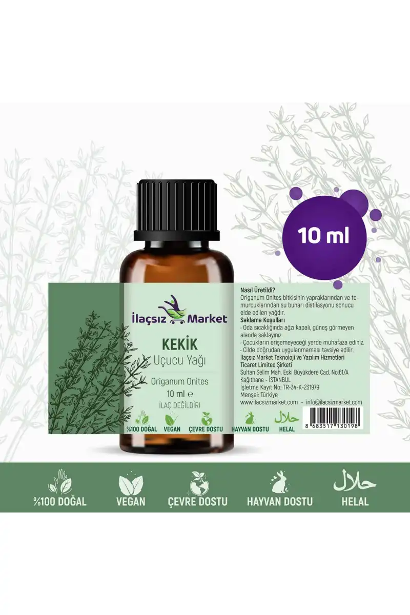Kekik Yağı / 10 ml (Tıbbi)
