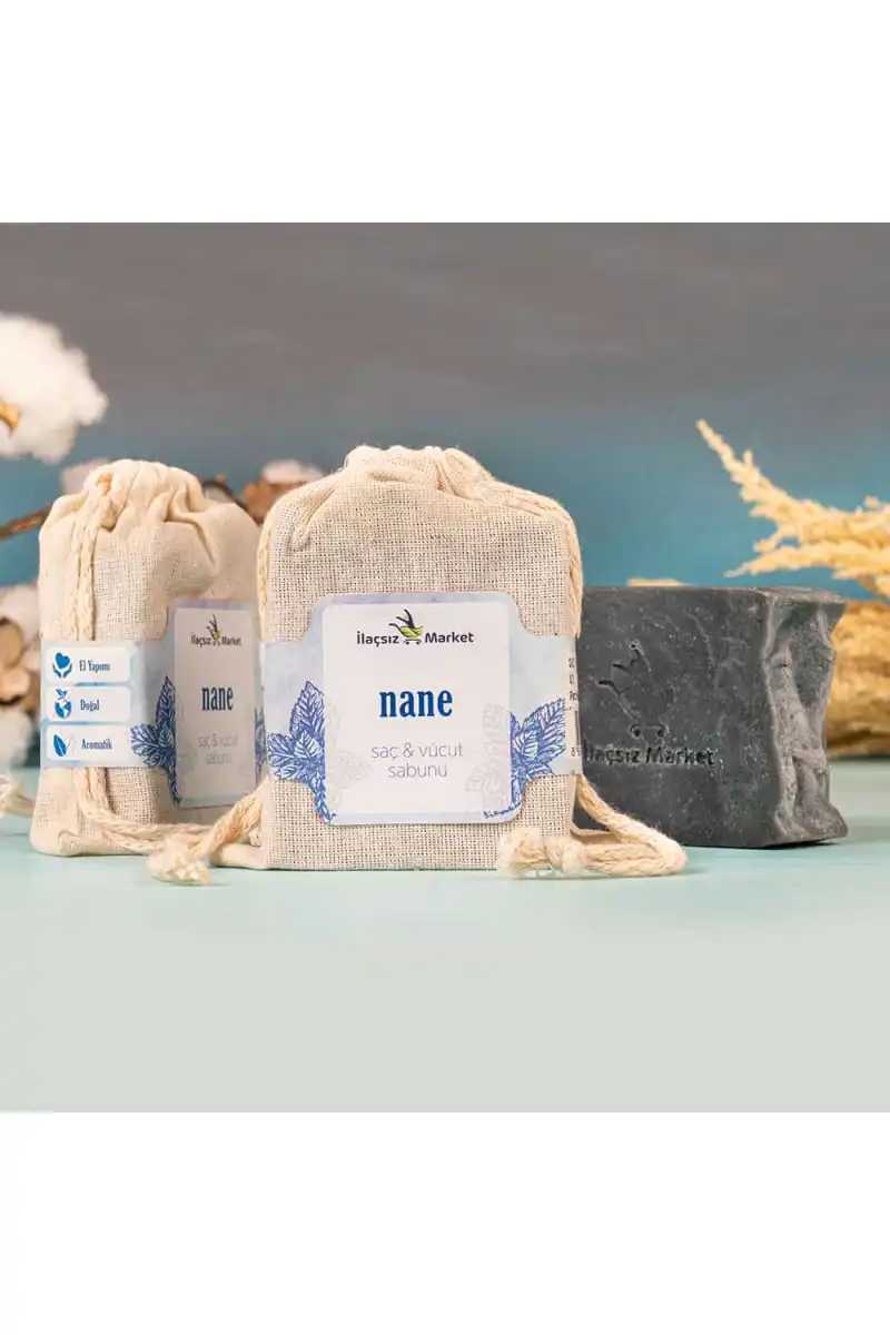 Nane Sabunu (Bitkisel Katı Şampuan) / 120 gr.