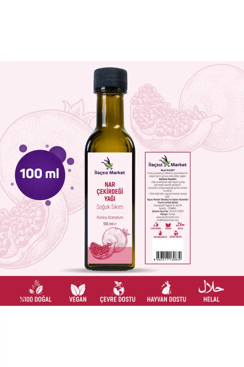 Nar Çekirdeği Yağı / 100 ml