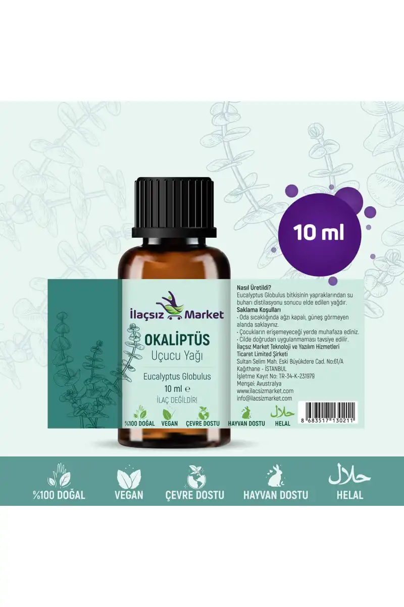 Okaliptüs Yağı / 10 ml (Tıbbi)