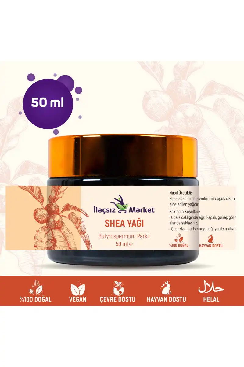 Shea Yağı / 50 ml (Raw)