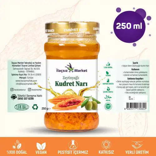 Kudret Narlı Zeytinyağı / 250 ml
