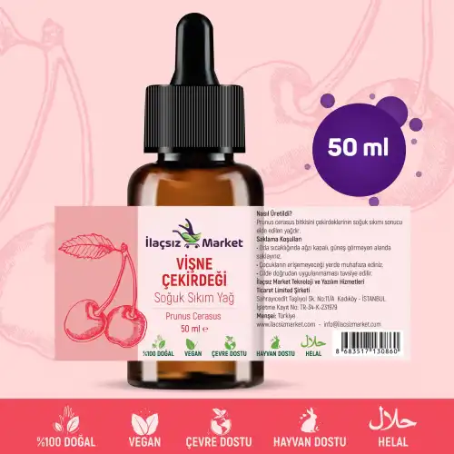 Vişne Çekirdeği Yağı / 50 ml