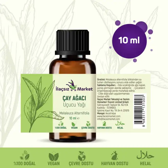 Çay Ağacı Yağı / 10 ml (Tıbbi)