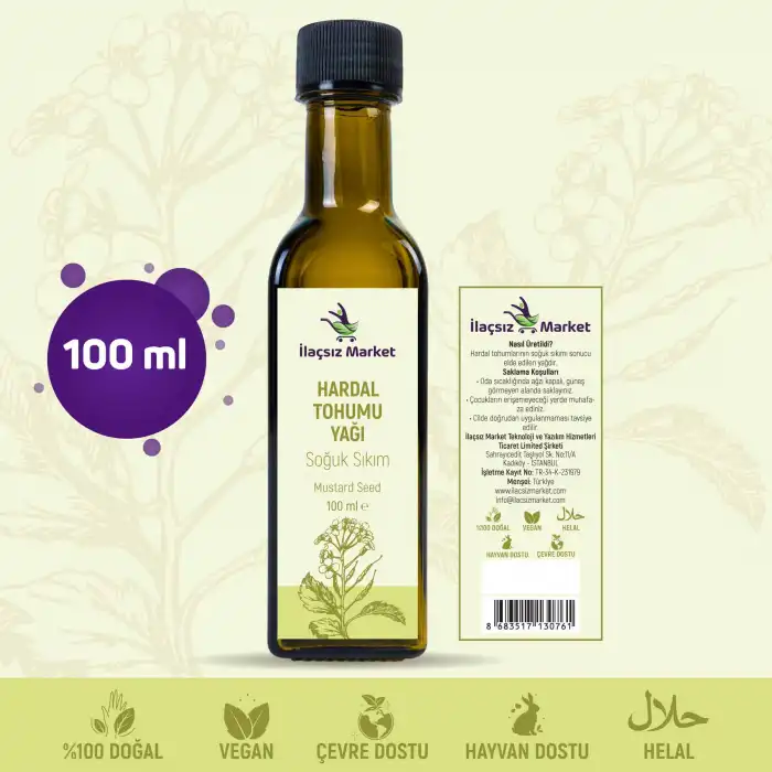 Hardal Tohumu Yağı / 100 ml