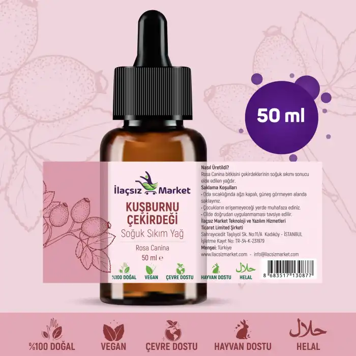 Kuşburnu Çekirdeği Yağı / 50 ml