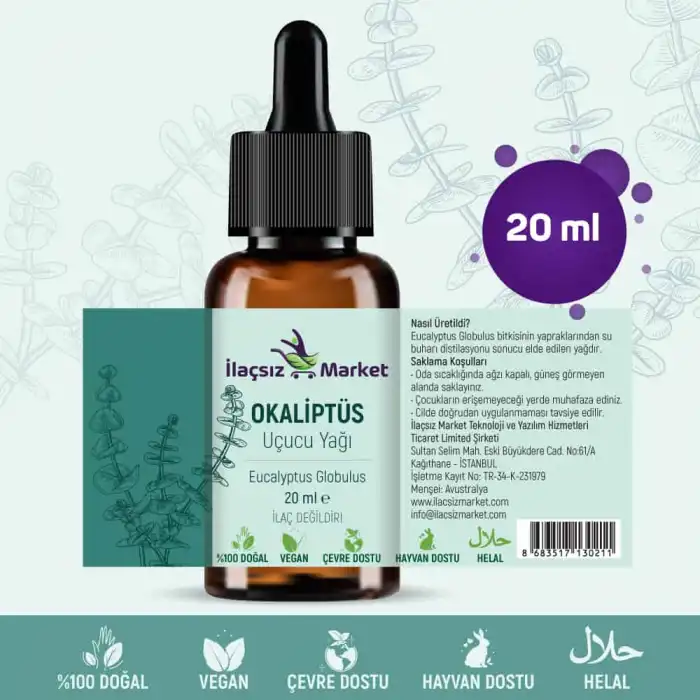 Okaliptüs Yağı / 10 ml (Tıbbi)