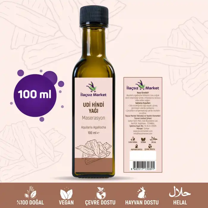 Udi Hindi Yağı / 100 ml