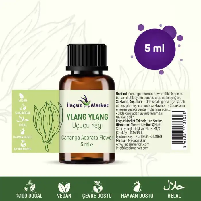 Ylang Ylang Yağı / 5 ml (Tıbbi)