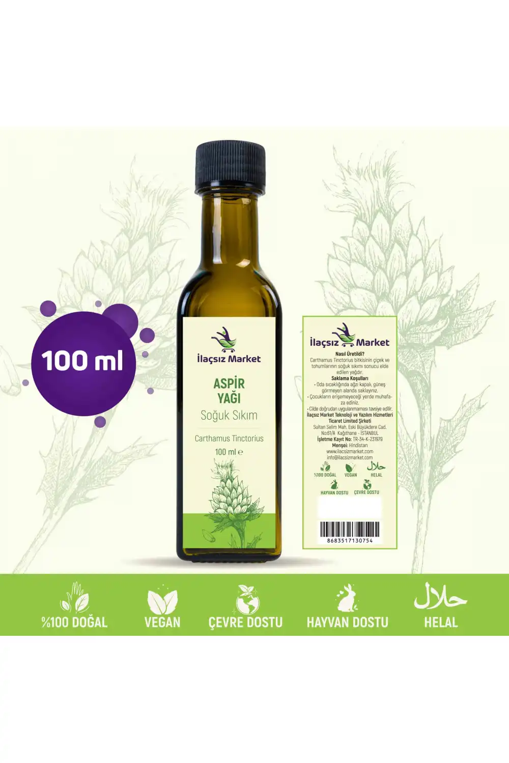 Aspir Yağı / 100 ml.