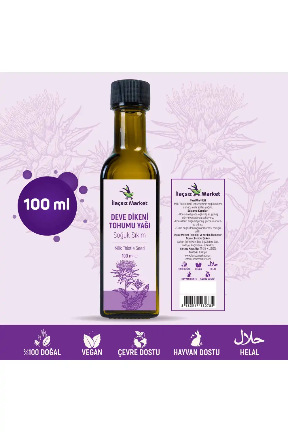 Deve Dikeni Yağı / 100 ml