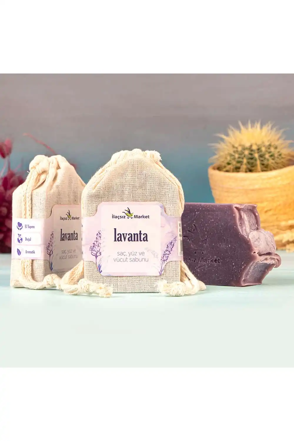 Lavanta Sabunu (Bitkisel Katı Şampuan) / 120 gr.