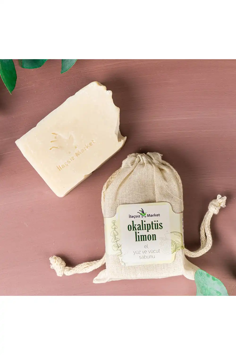 Okaliptüs - Limon Sabunu (Bitkisel Katı Şampuan) / 120 gr.