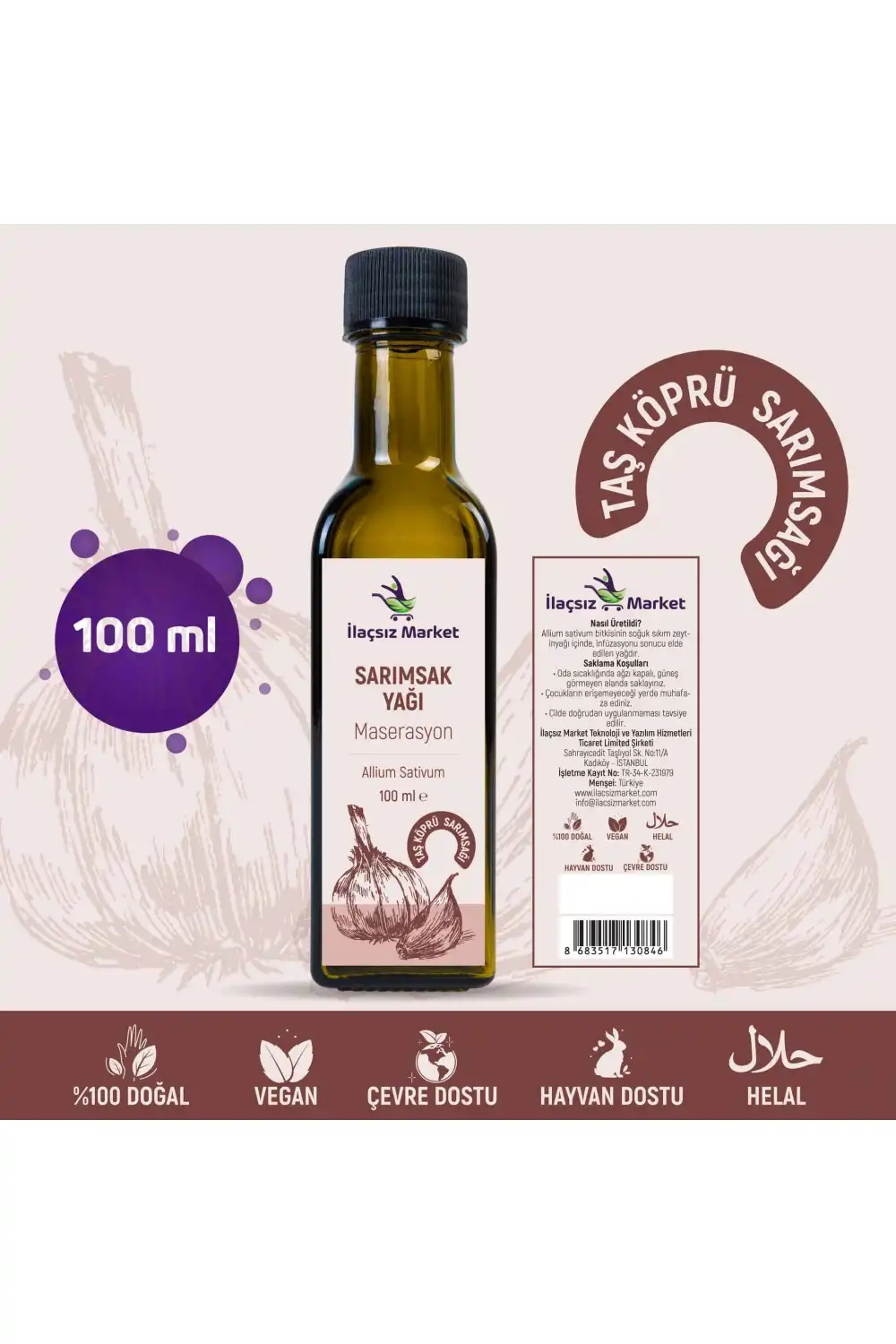 Sarımsak Yağı / 100 ml