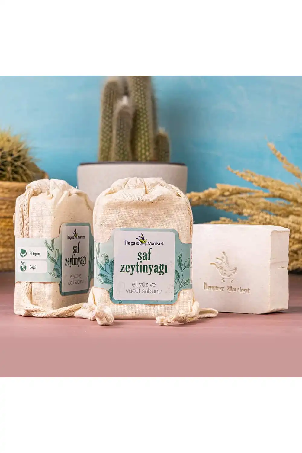 Zeytinyağı Sabunu (Bitkisel Katı Şampuan) / 120 gr.