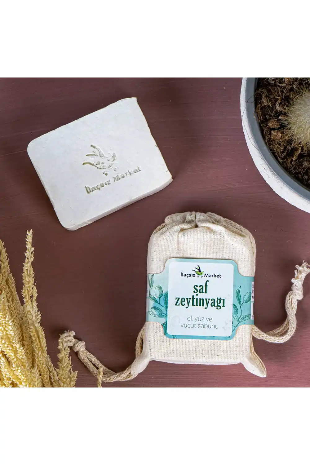 Zeytinyağı Sabunu (Bitkisel Katı Şampuan) / 120 gr.