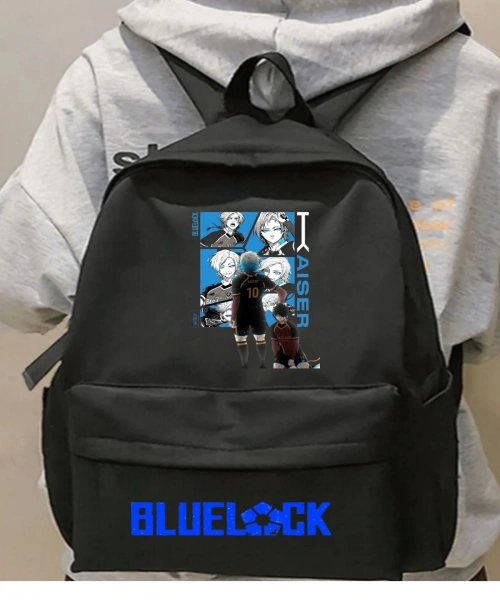 Anime Blue Lock isagi Nagi Baskılı Sırt Çantası