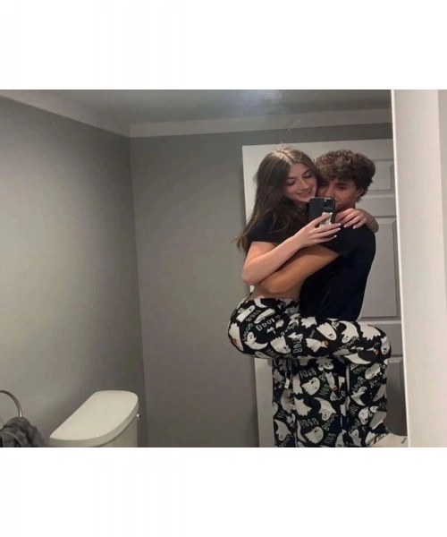 Casper Boo Hayalet Tema Desenli Unisex Eşofman Altı Pijama