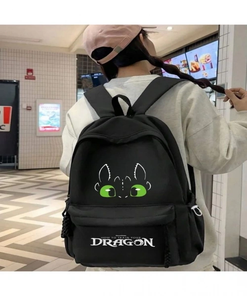 Dişsiz Baskılı Sırt Okul Çantası