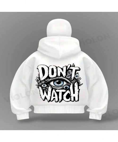 Dont Watch Detail Full Mask Oversize Hırka