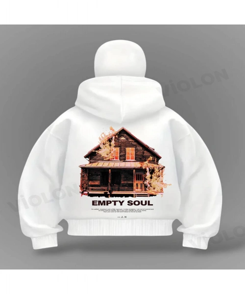 Empty Home Soul Detail Full Mask Oversize Hırka