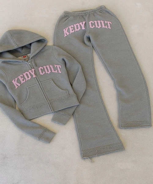 Gri Kedy Cult Baggy Alt Üst Eşofman Takımı