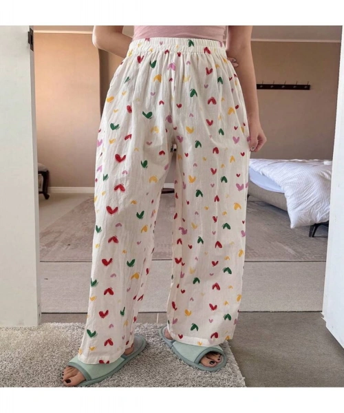 Harajuku Sevimli Cute Wide Leg Unisex Eşofman Altı