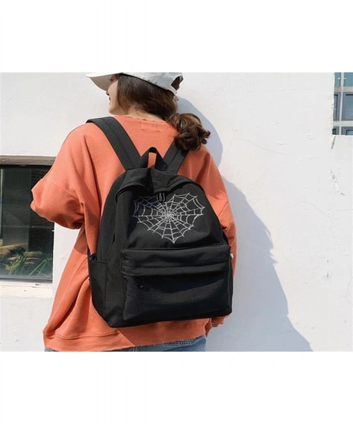 Heart Web Baskılı Unisex Sırt Çantası