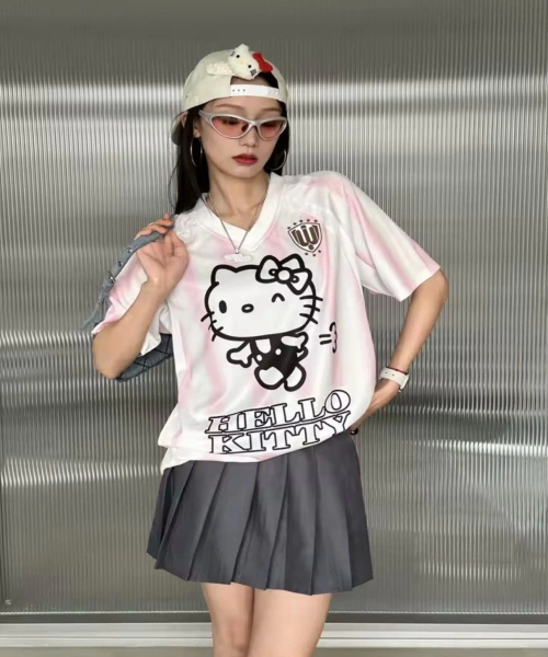 Hello Kitty Fly Pembe Jersey Forma