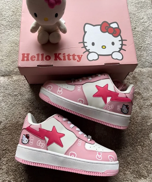 Hello Kitty Stars Pembe Renk Sneaker