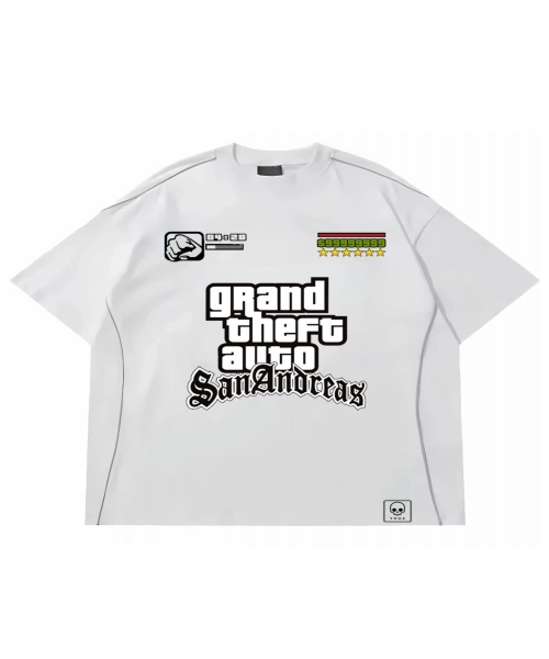 Hip-hop Streetwear GTA San Andreas Extra Cash Jersey (Unisex) T-Shirt