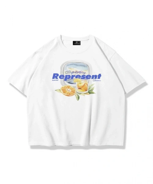 Kadın Represent Tshirt Beyaz
