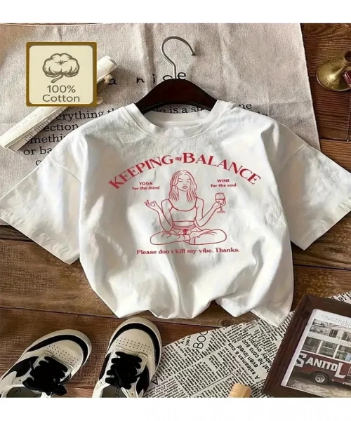 Keeping my Balance Design Unisex Oversize T-shirt