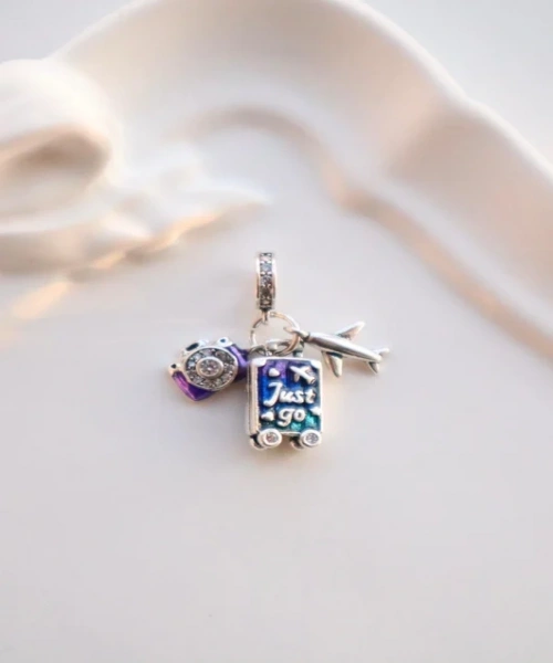 Klipsli Bileklik Just Go Charm