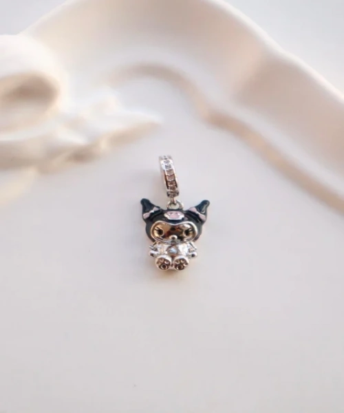 Klipsli Bileklik Sallantılı Kuromi Charm
